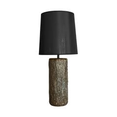 Mirel Ağaç Desen Kahverengi Abajur