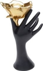 El ve Gül Biblo Dekorasyon Objesi 13x10cm