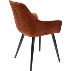 Harry Rust Red Kolçaklı Sandalye
