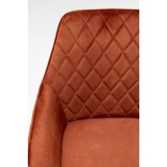 Harry Rust Red Kolçaklı Sandalye