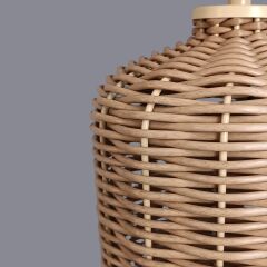 Castel Rattan Hasır Abajur