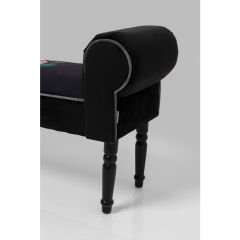 Blossom Siyah Kontrplak Bench