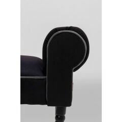 Blossom Siyah Kontrplak Bench