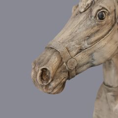 Horse Eskitme Kahve Abajur