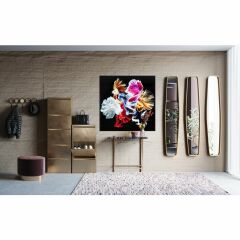 Mirror Clip Brass Ayna 32x177 cm