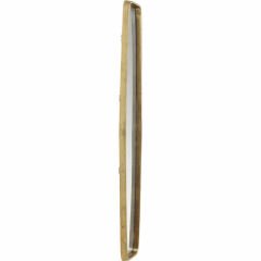 Mirror Clip Brass Ayna 32x177 cm