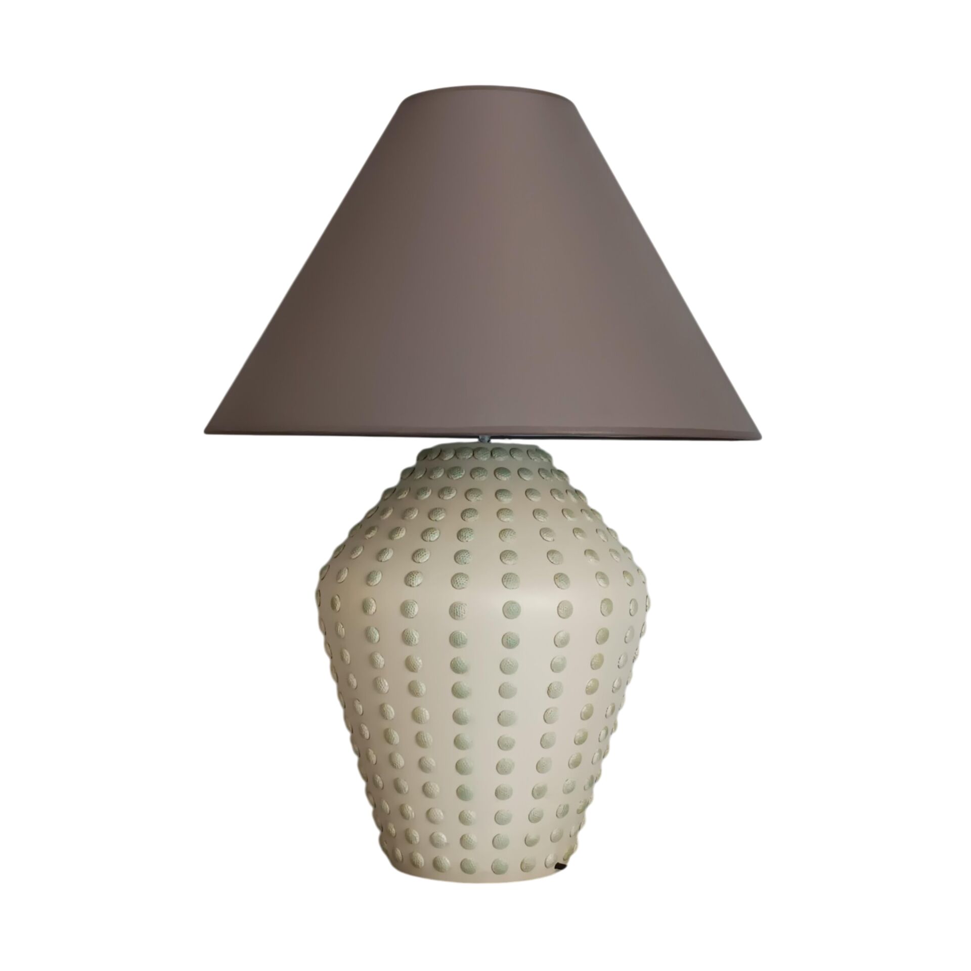 Lera Desenli Krem Abajur