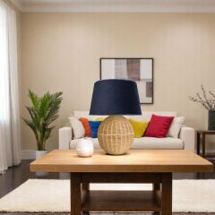 Neron Rattan Hasır Abajur