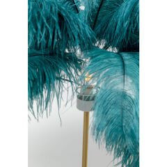Feather Palmiye Yaprakları Yeşil Masa Lambası