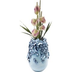 Butterflies Lightblue Vazo 35cm