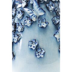 Butterflies Lightblue Vazo 35cm