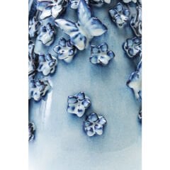 Butterflies Lightblue Vazo 35cm