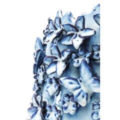 Butterflies Lightblue Vazo 35cm