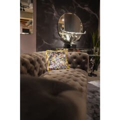 Cushion Tropical Garden Fringe Yer Minderi 45x45 cm