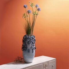 Butterflies Lightblue Vazo 50cm