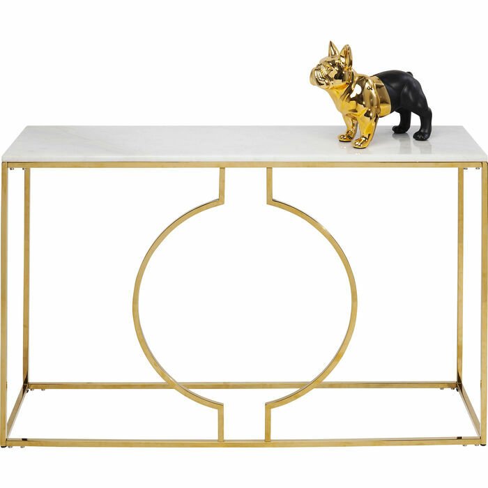 Miami Loft Gold Konsol 120cm