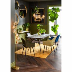 Miami Loft Gold Konsol 120cm