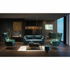 Miami Loft Gold Konsol 120cm