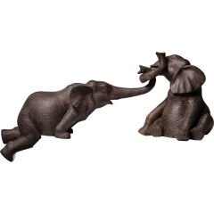 Elefant Zirkus Dekoratif Obje 14cm