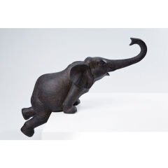 Elefant Zirkus Dekoratif Obje 14cm