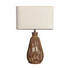 Halen Rattan Hasır Abajur