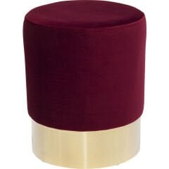 Cherry Bordo Pirinç Tabure