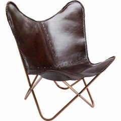 Armchair Butterfly Kahverengi Berjer