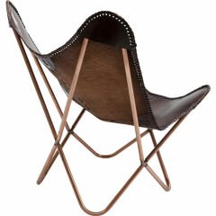 Armchair Butterfly Kahverengi Berjer