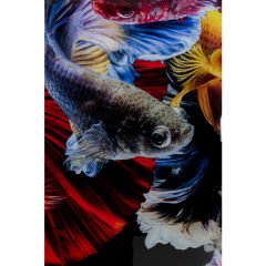 Colorful Swarm Fish Tablo 120x120cm