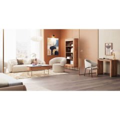 Grace Kahverengi Masif Orta Sehpa