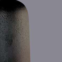 Yelse Desen Baskılı Şapka Koyu Gri Abajur