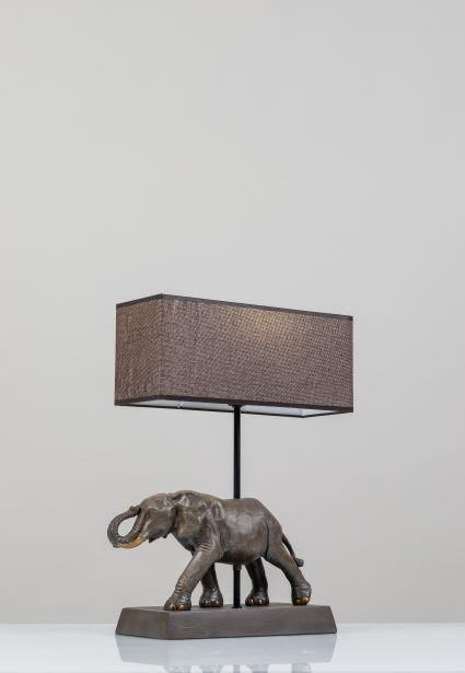 Bahar Fil Polyester Abajur-2228