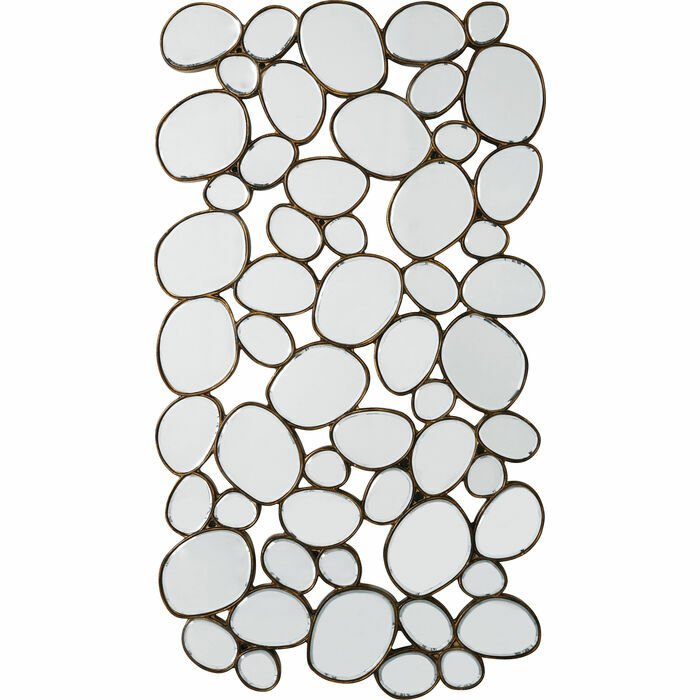 Mirror Water Drops Copper Ayna 135x78 cm