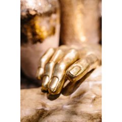 Deco Object Mano Gold 35cm