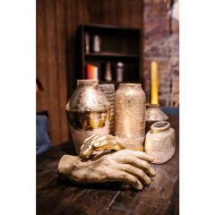 Deco Object Mano Gold 35cm