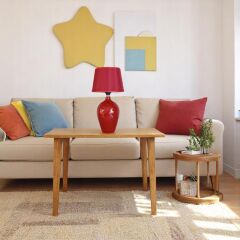 Herden Kırmızı Abajur