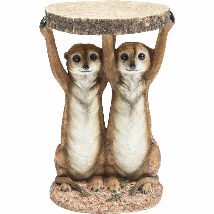 Animal Meerkat Sisters Yan Sehpa