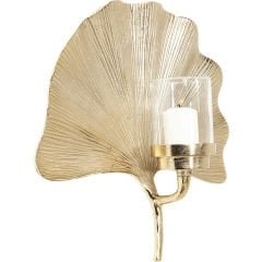 Holder Ginkgo Leaf Duvar Mumluk
