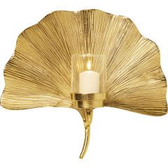 Holder Ginkgo Leaf Duvar Mumluk