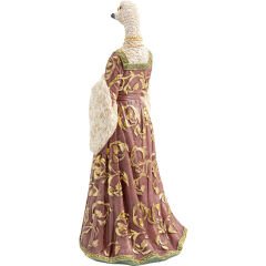 Bird Lady Duck White Dekoratif Figür