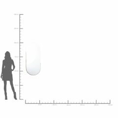 Mirror Hipster Oval Ayna 50x114 cm