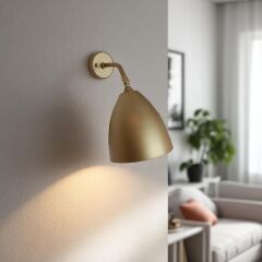 Berlon Oynar Başlıklı Gold Aplik