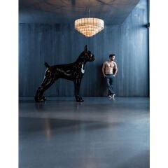 Toto Büyük Siyah Dekoratif Obje