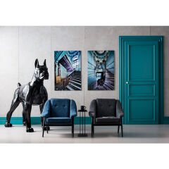 Toto Büyük Siyah Dekoratif Obje