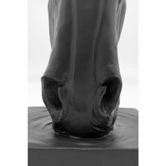 Horse Face Black Dekoratif Obje 72 cm