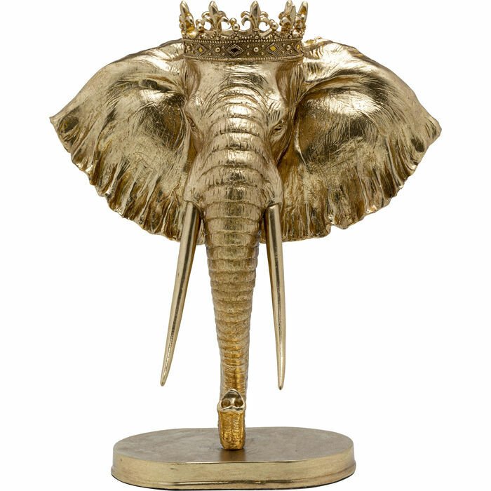 Elephant Royal Gold Dekoratif Obje