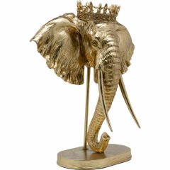 Elephant Royal Gold Dekoratif Obje