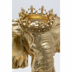 Elephant Royal Gold Dekoratif Obje