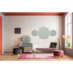 Mirror Ice Flowers Ayna 194x102 cm