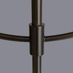 Perte Kafes Detaylı Siyah Lambader